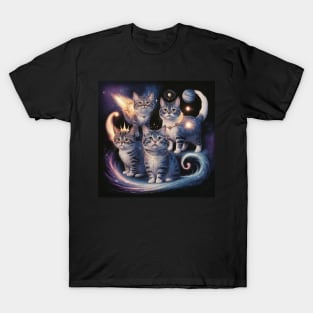 Celestial Cat Odyssey T-Shirt